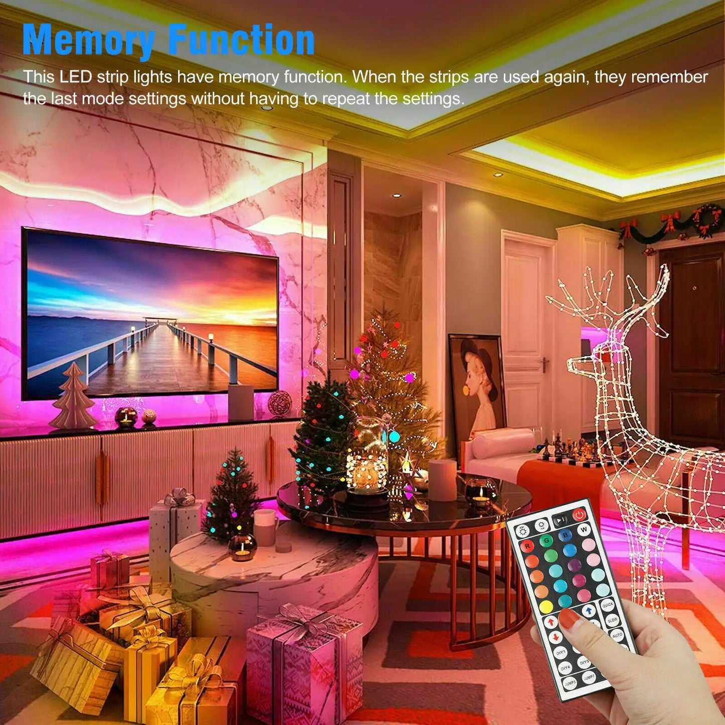 16FT Ft LED Strip Lights