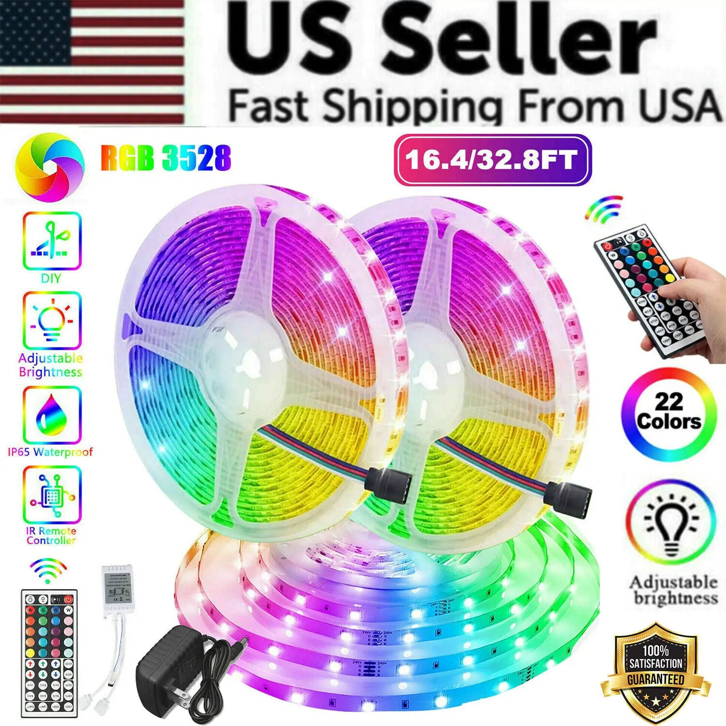 16FT Ft LED Strip Lights